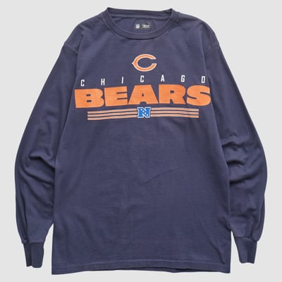 Chicago Bears NFL 2010s Long Sleeve T-shirt - Navy - XS by Fanatics Real Vintage