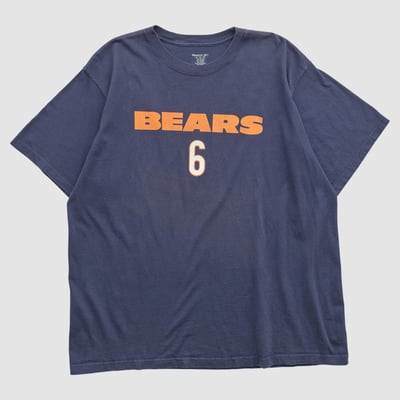 Chicago Bears Reebok 2010s T-shirt - Navy - XL by Fanatics Real Vintage