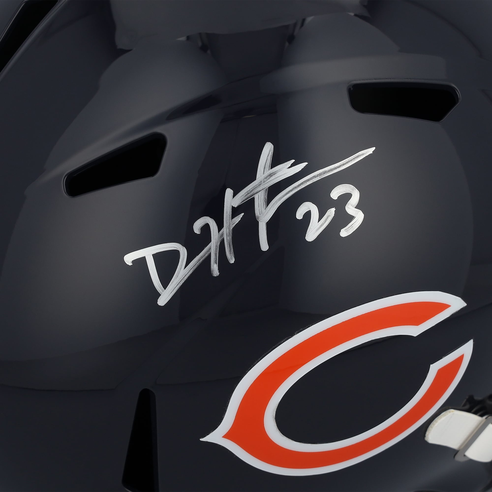 Devin Hester Chicago Bears Autographed Riddell Speed Replica Helmet