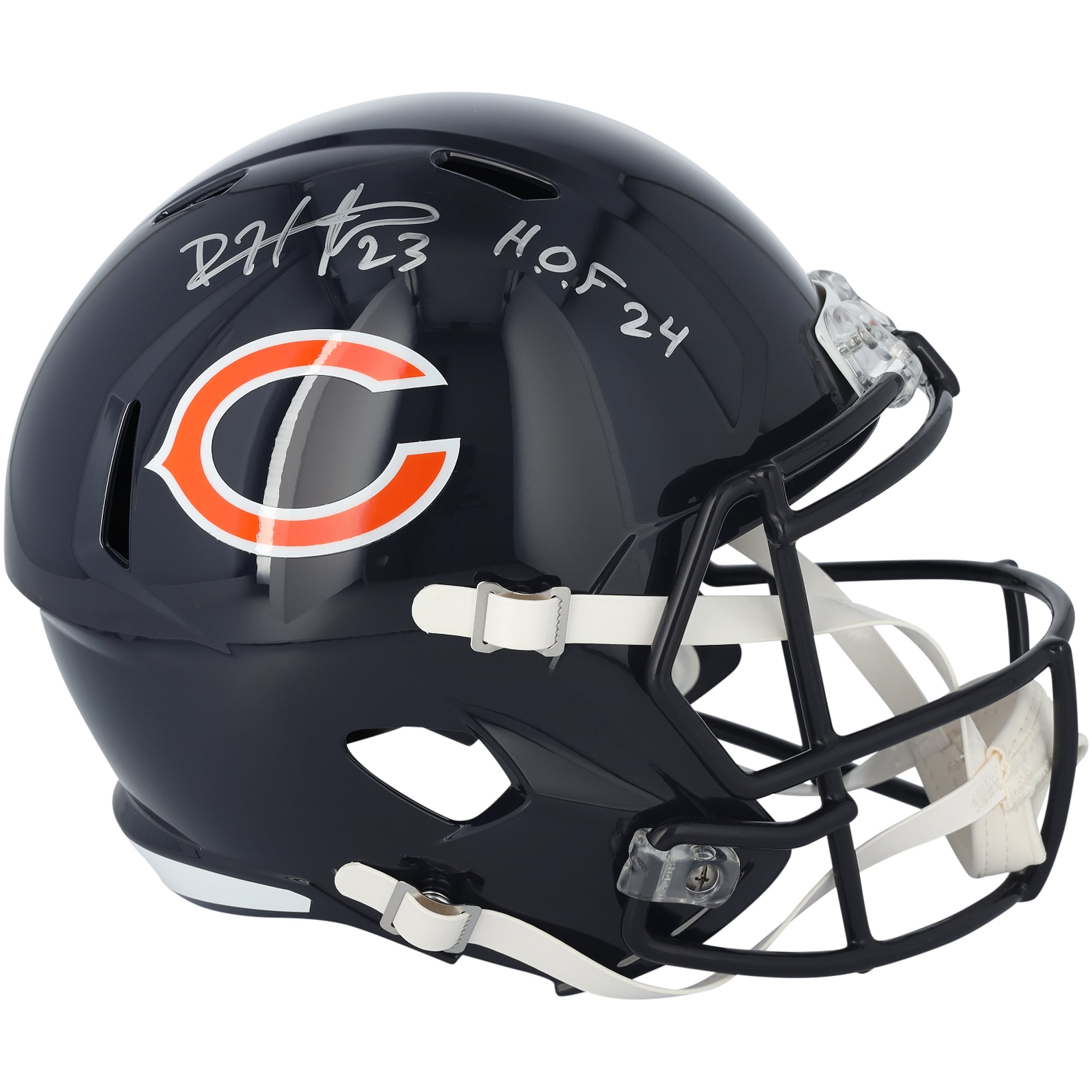 Devin Hester Chicago Bears Autographed Riddell Speed Replica Helmet ...