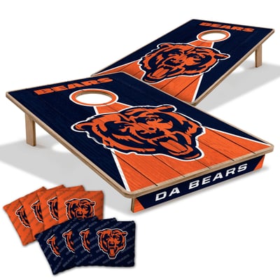 Chicago Bears Fanpoint 2' x 3' Cornhole Game with Bags