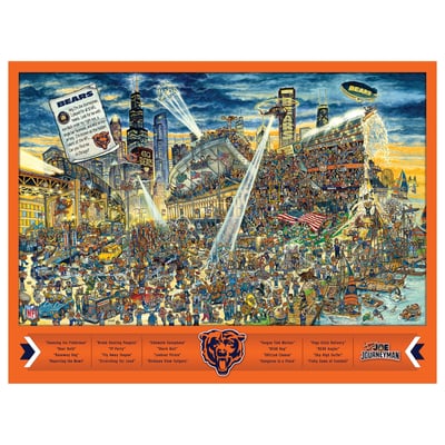 Chicago Bears Fanpoint 500-Piece Joe Journeyman Puzzle