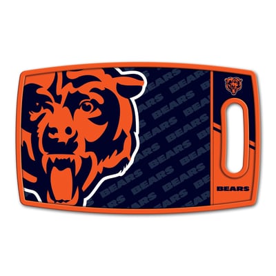 Chicago Bears Fanpoint Logo Series Cutting Board