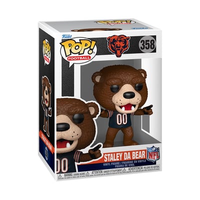 Chicago Bears Funko Staley NFL Mascot Pop! Vinyl Figure