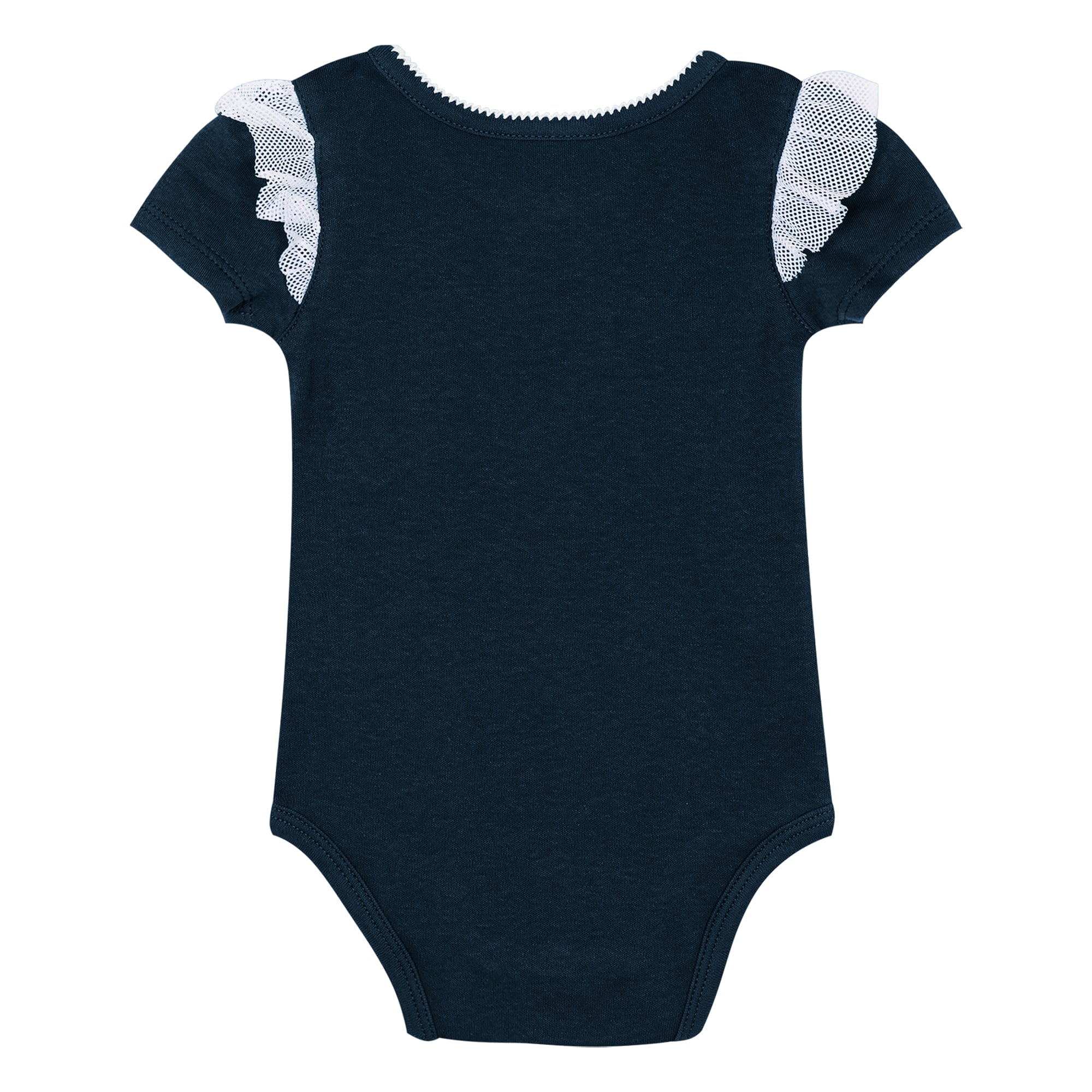 Ensemble body et jupe imprimé cœurs fondus Chicago Bears bleu marine pour bébé fille Outerstuff