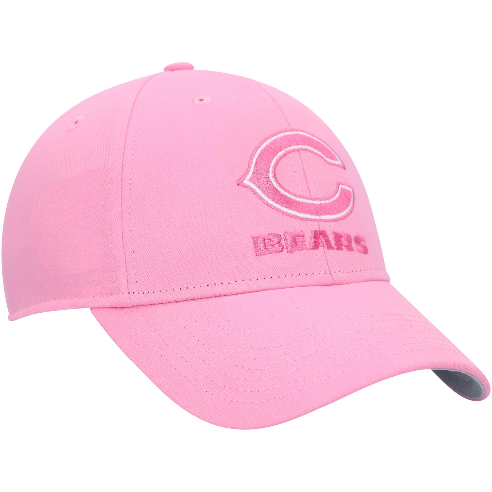 Casquette ajustable rose Chicago Bears MVP pour filles et jeunes