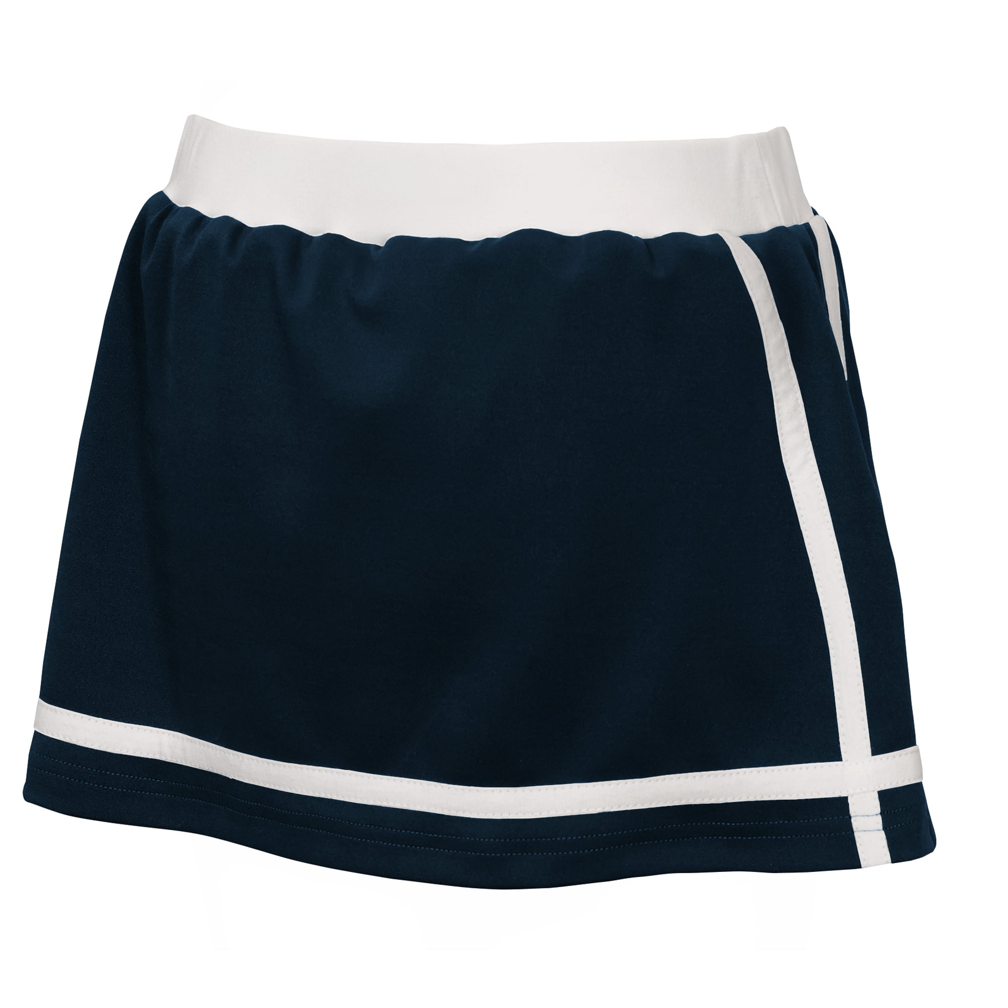 Jupe-short rayée marine des équipes spéciales Chicago Bears de la marque Girls Youth WEAR by Erin Andrews