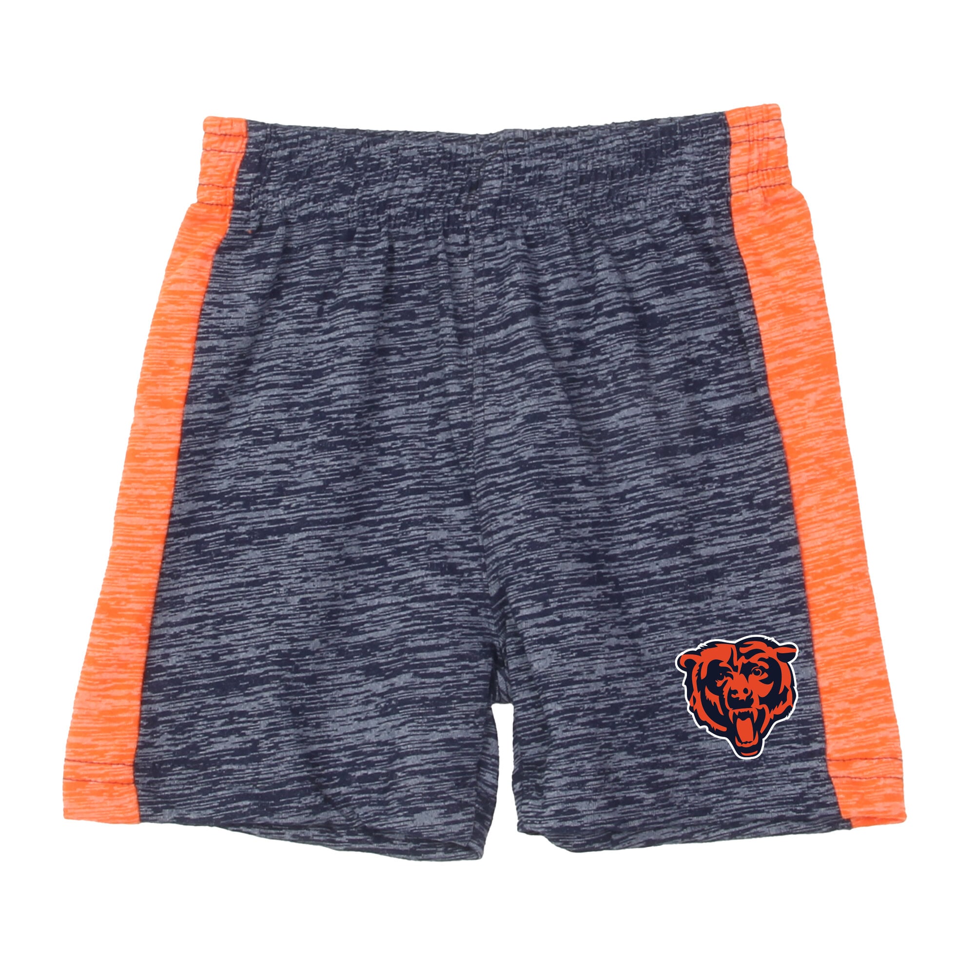 Ensemble body et short pour bébé Wes & Willy orange/marine Chicago Bears Cloudy Yard Hopper