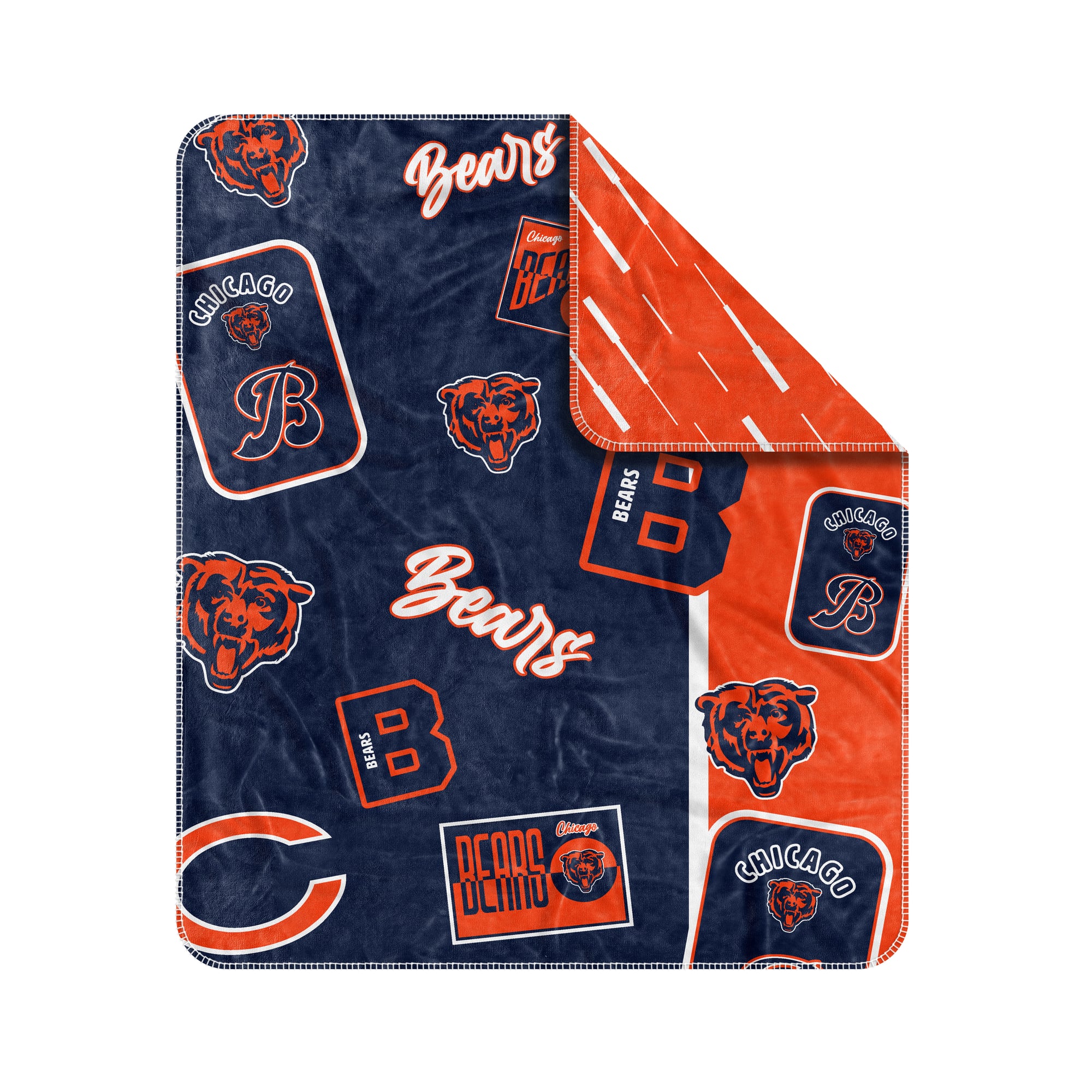 Couverture jetée Dream Weave 50" x 60" avec logo Chicago Bears