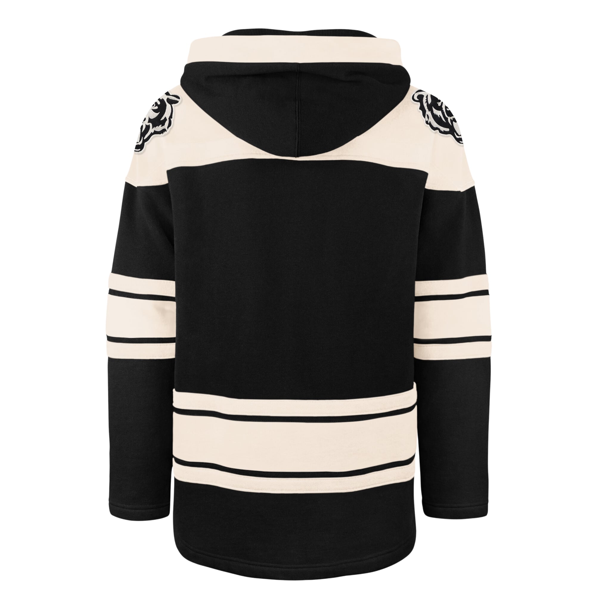 Sweat à capuche homme '47 Black Chicago Bears Superior Lacer