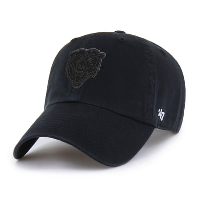 Chicago Bears '47 Tonal Clean Up Adjustable Hat - Black