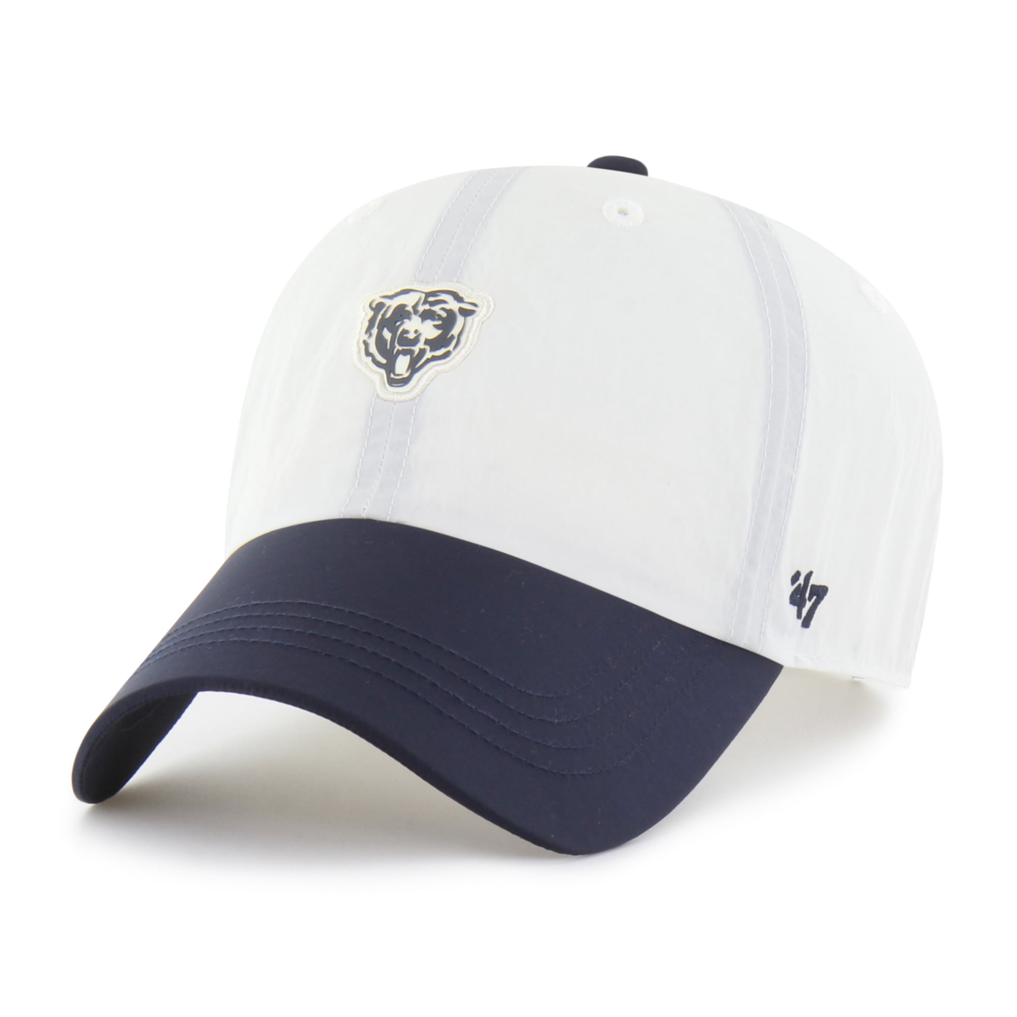 Men's '47 Cream Chicago Bears Modernia Clean Up Adjustable Hat