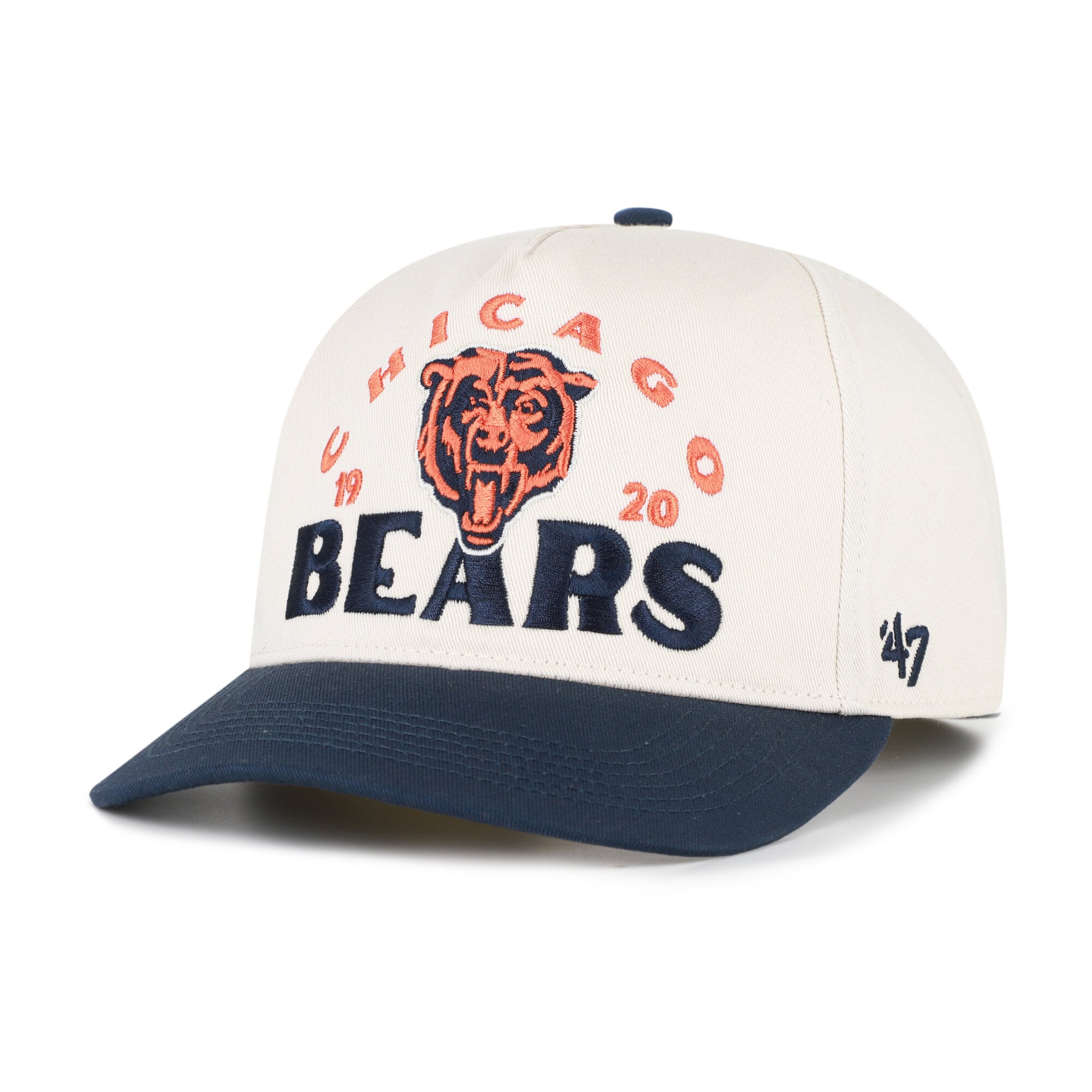 Men's '47 Natural Chicago Bears  Arcitext Hitch Adjustable Hat