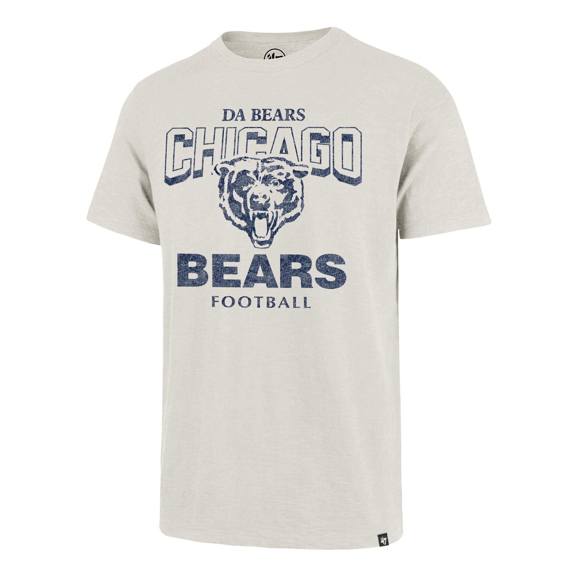 T-shirt homme '47 Natural Chicago Bears Head On Scrum Slub