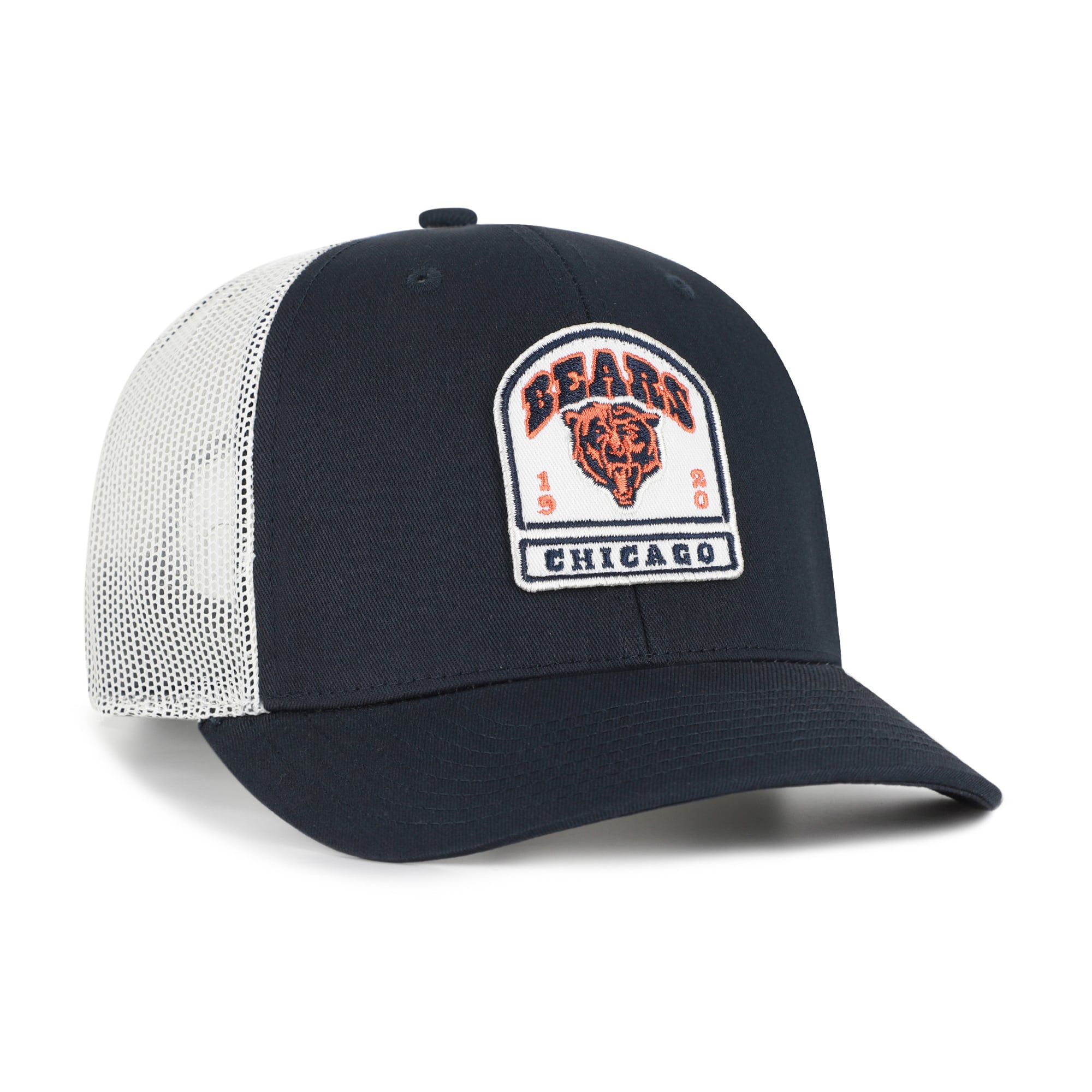 Men's '47  Navy Chicago Bears  Headstone Trucker Adjustable Hat