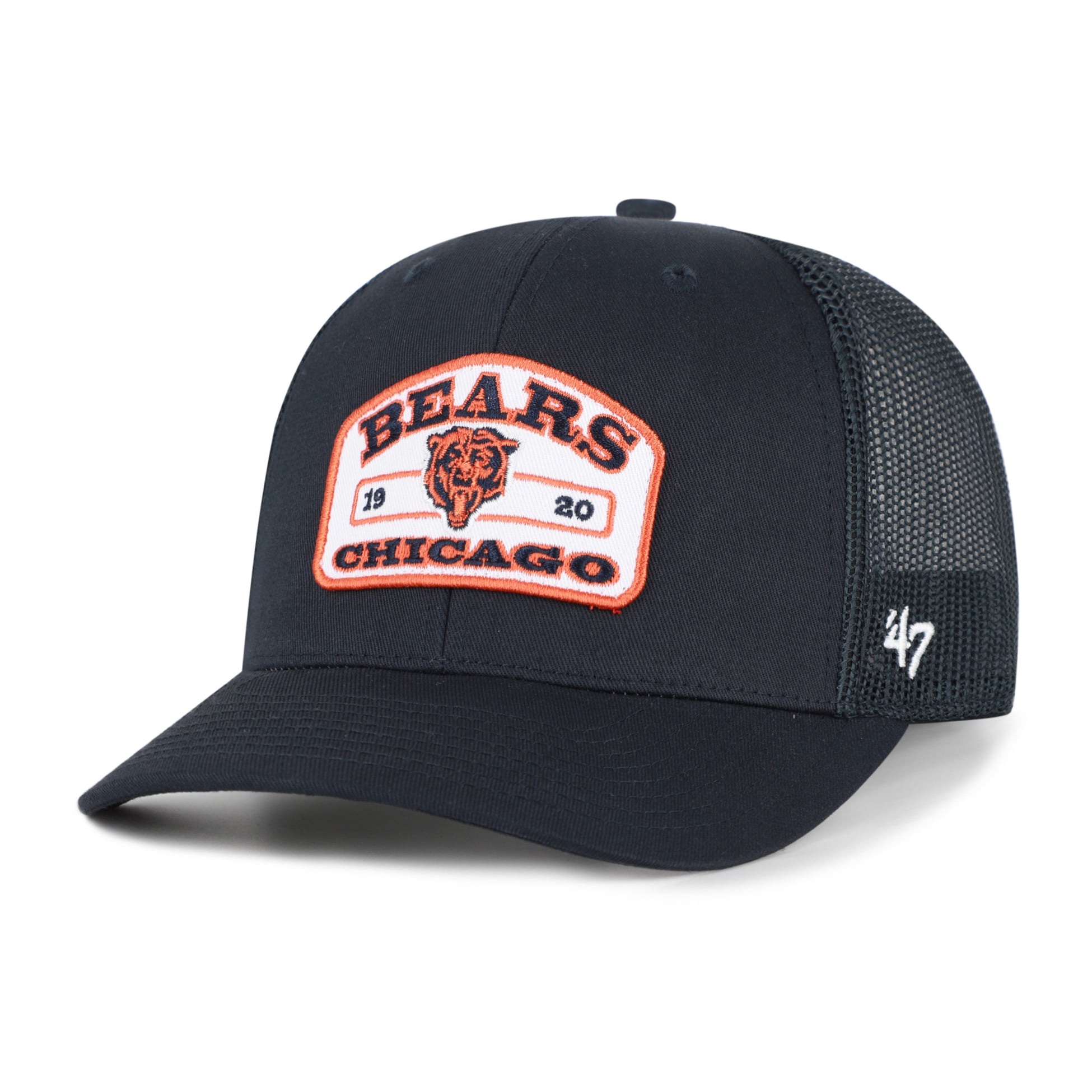 Men's '47 Navy Chicago Bears  Roadway Adjustable Trucker Hat
