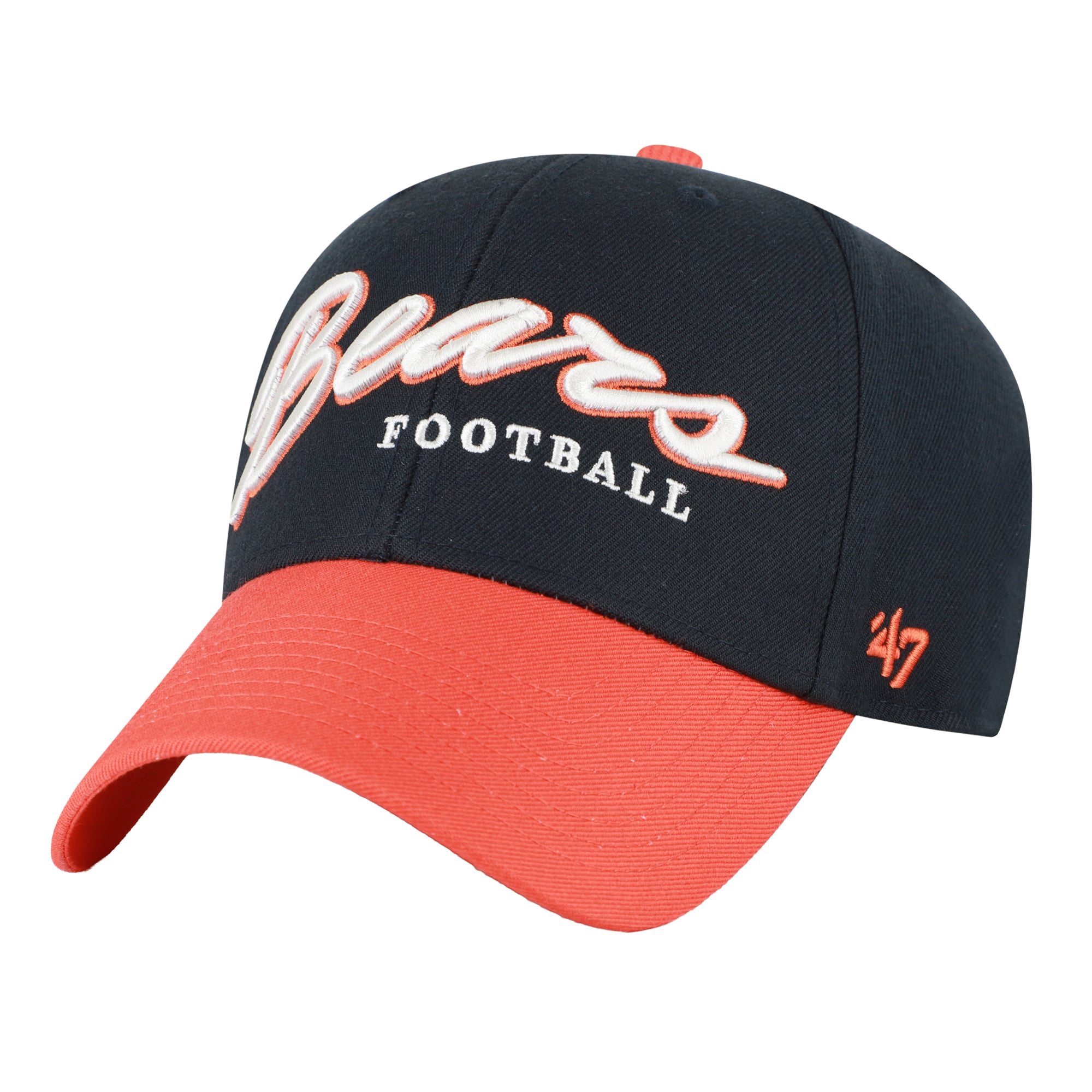 Men's '47  Navy Chicago Bears Throwback MVP Adjustable Hat