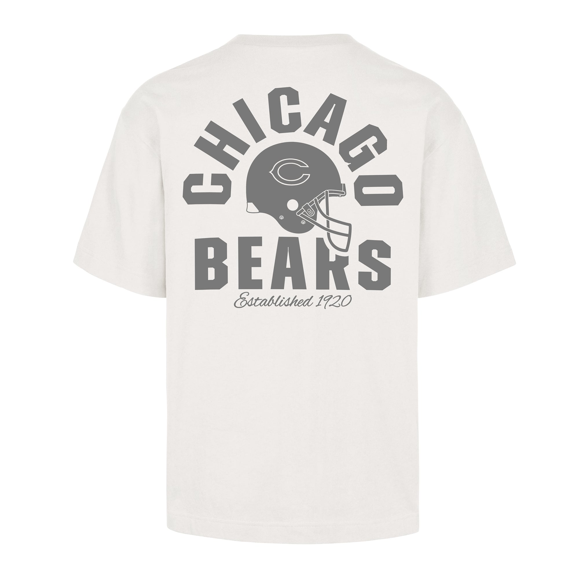 Men's '47 Off White Chicago Bears Photon Dust Foundation T-Shirt