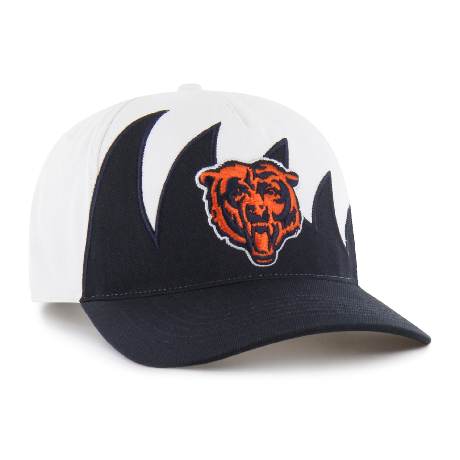 Men's '47 White Chicago Bears Jagged Hitch Adjustable Hat