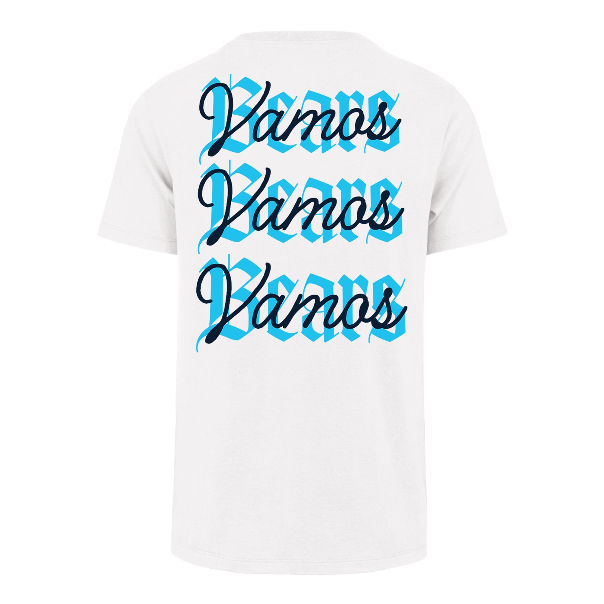 Men's '47 White Chicago Bears Vamos Franklin T-Shirt