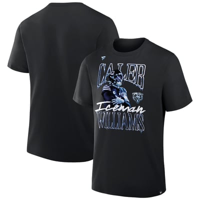Caleb Williams Chicago Bears Iceman 2.0 T-Shirt - Black