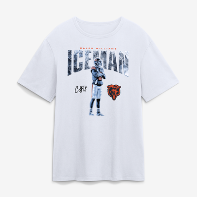 Caleb Williams Chicago Bears Iceman T-Shirt - White