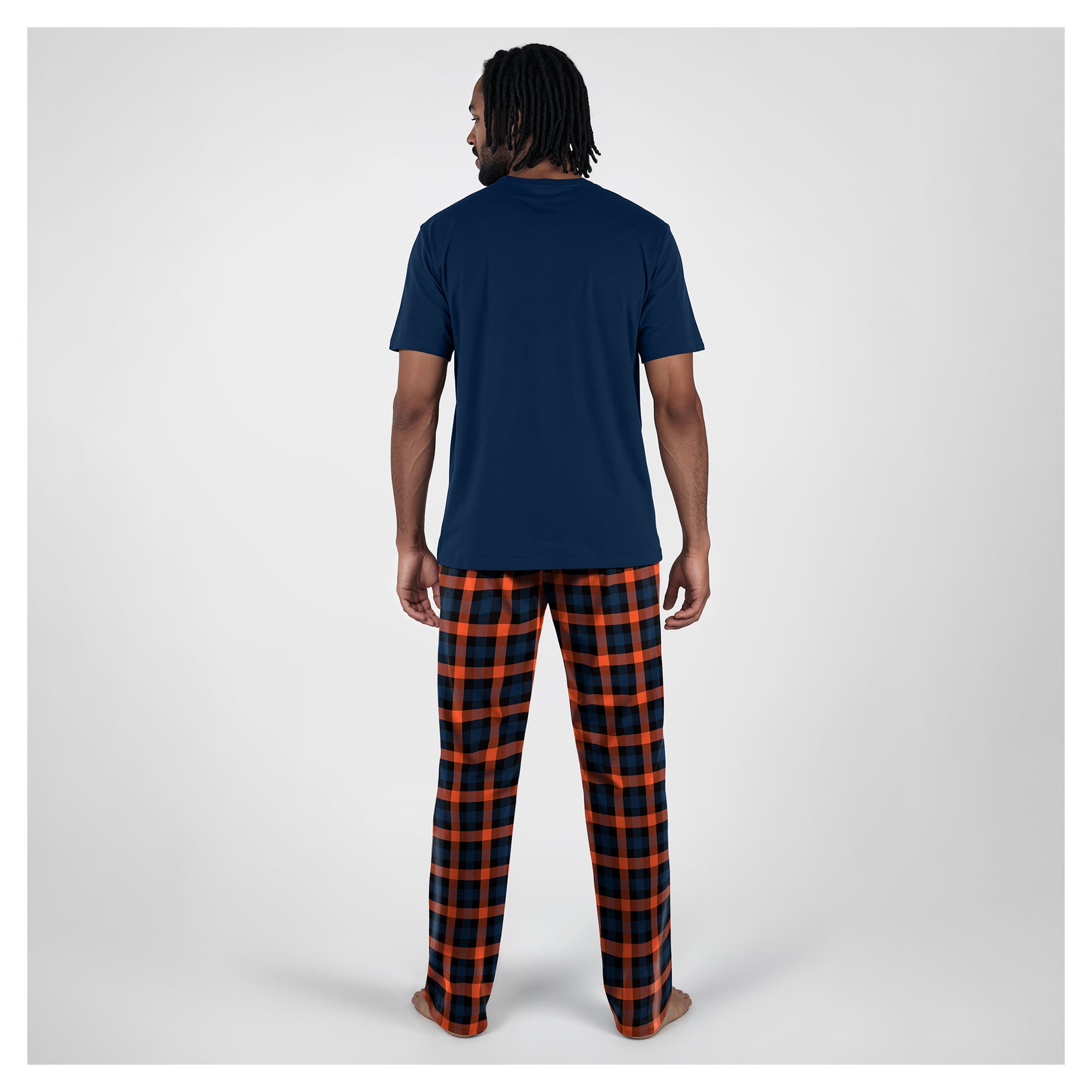 Men's Concepts Sport Navy Chicago Bears Big & Tall Highland Sleep Set