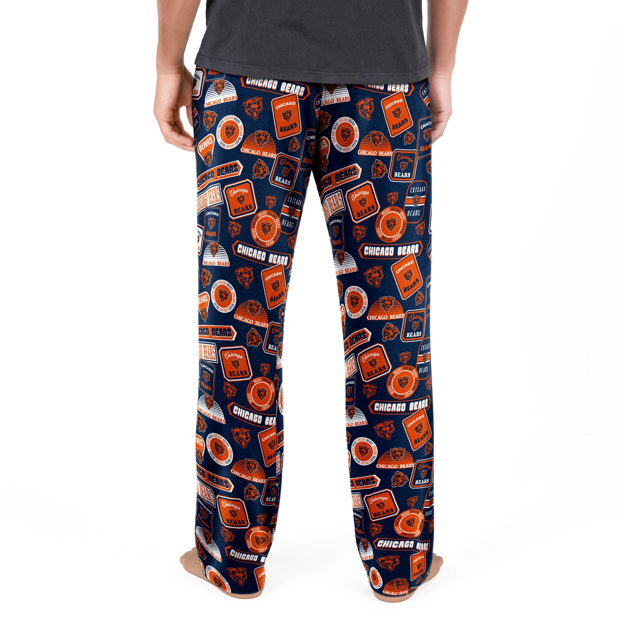 Men's Concepts Sport Navy Chicago Bears Grady Sleep Pants