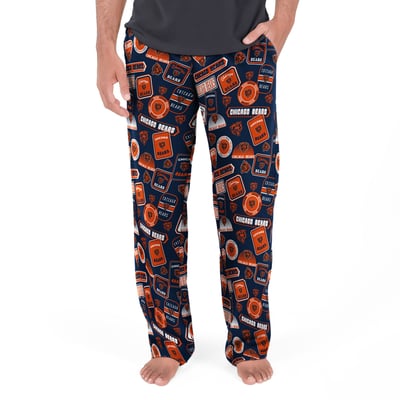 Chicago Bears Concepts Sport Grady Sleep Pants - Navy
