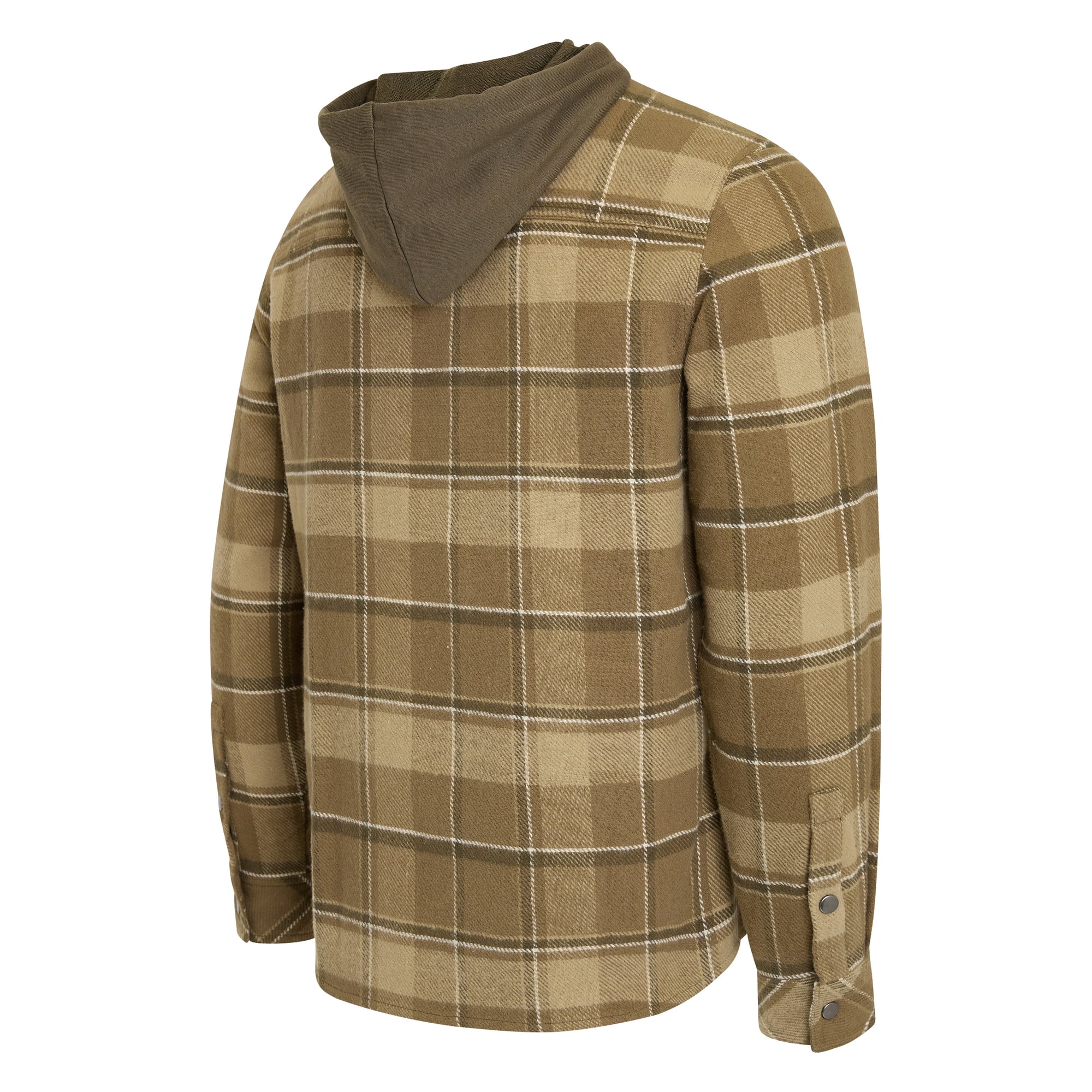 Men's Darius Rucker Collection by Fanatics Brown/Olive Chicago Bears Woven Hooded Full-Snap Shacket