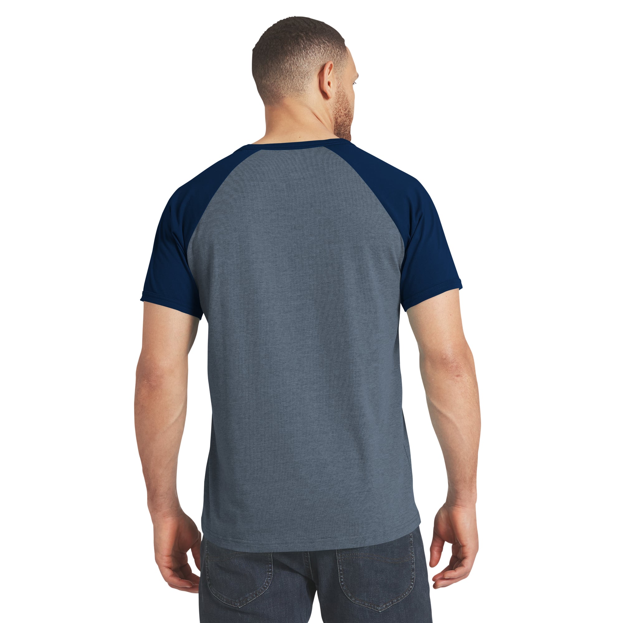 T-shirt raglan bleu marine Chicago Bears de la collection Darius Rucker pour homme par Fanatics
