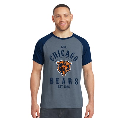 Chicago Bears Darius Rucker Collection by Fanatics Raglan T-Shirt - Navy