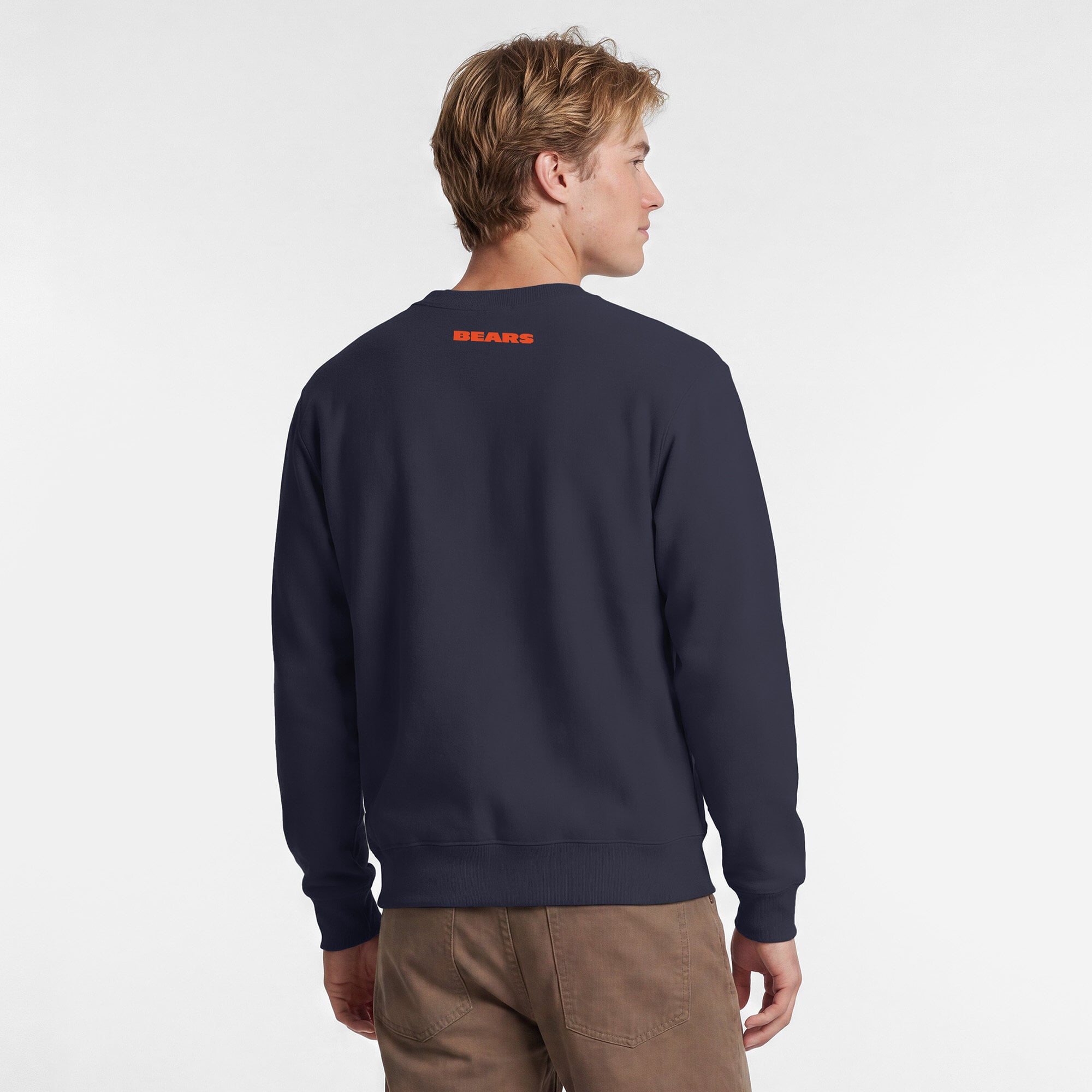 Sweat-shirt homme Disney x Champion bleu marine Chicago Bears Baloo Powerblend