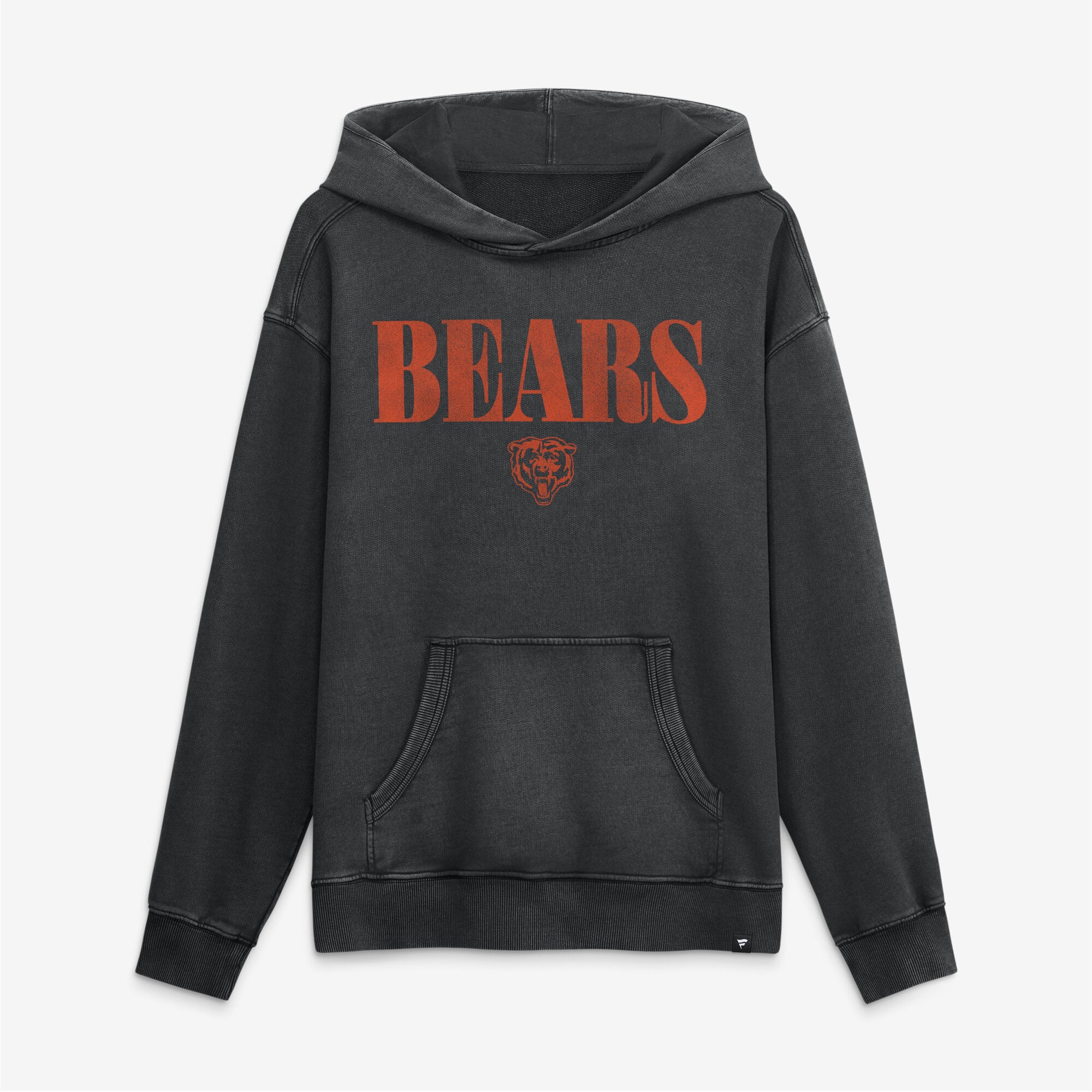 Men's Fanatics Black Chicago Bears Relaxed Intense Rivalry French Terry Hoodie