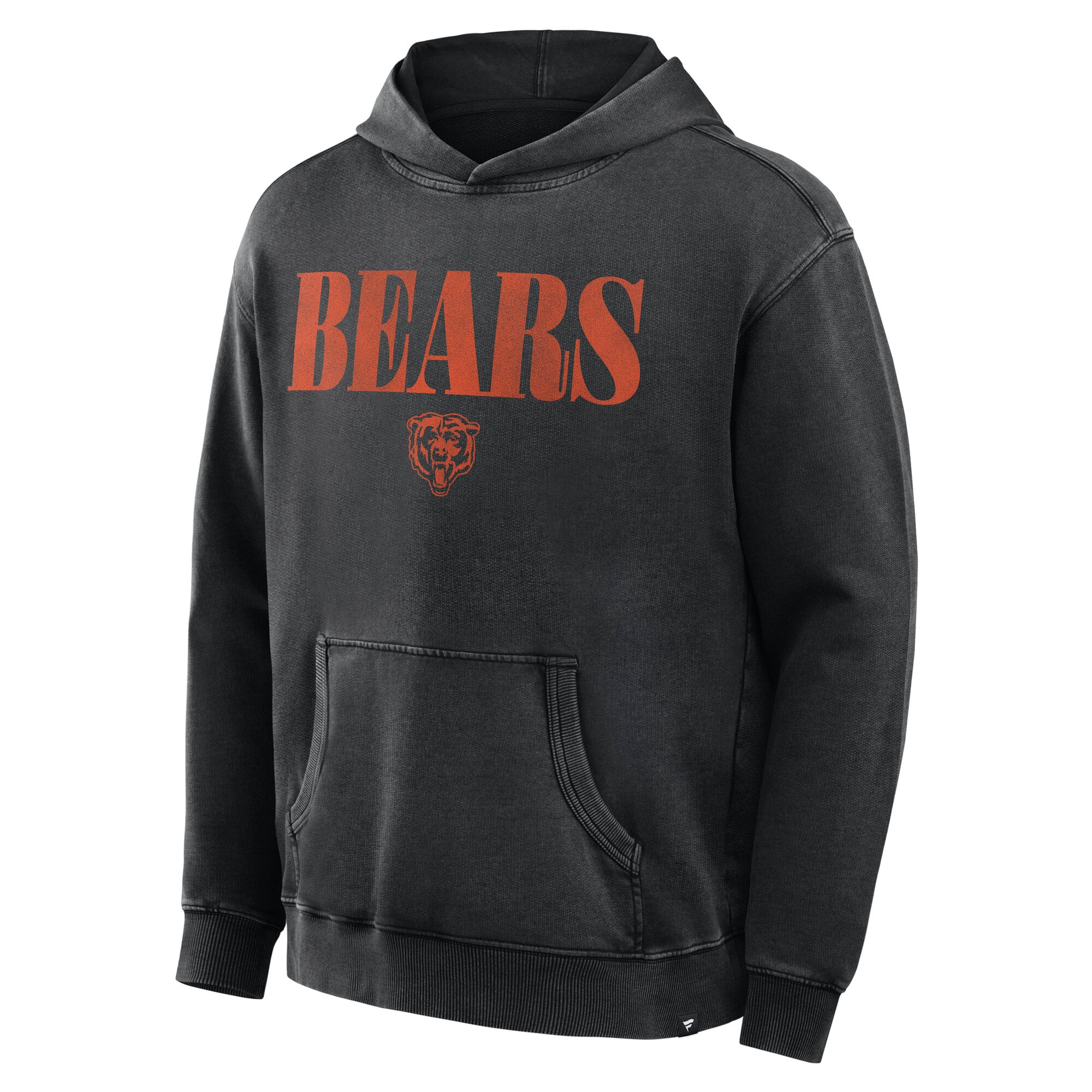 Men's Fanatics Black Chicago Bears Relaxed Intense Rivalry French Terry Hoodie