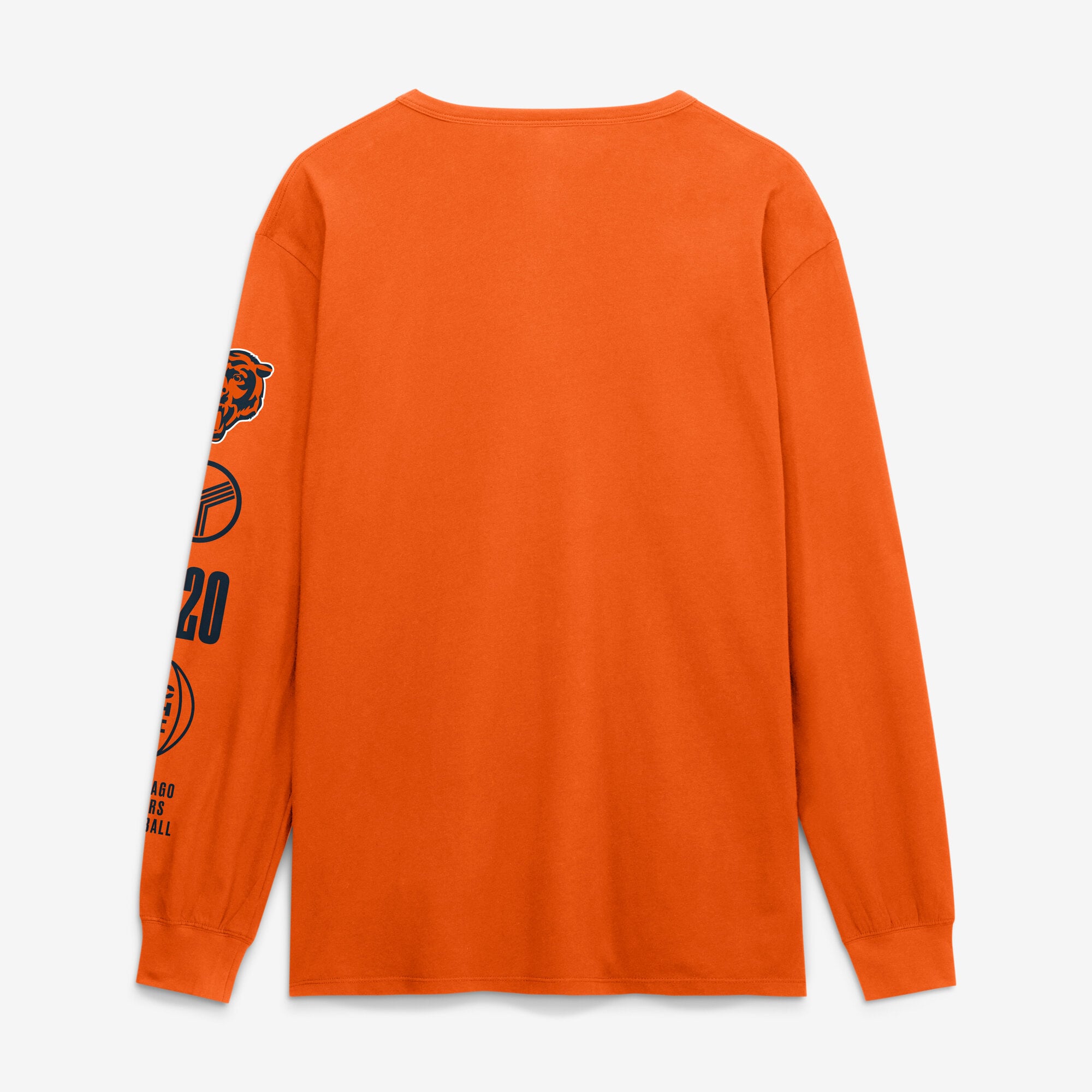 T-shirt à manches longues Fanatics Orange Chicago Bears pour homme