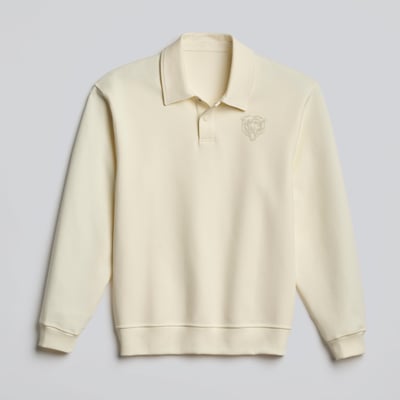  Chicago Bears lululemon Grand Standard Long Sleeve Polo - Coconut Ivory
