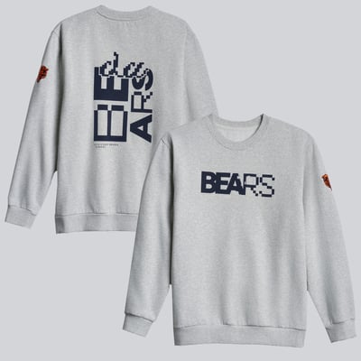  Chicago Bears lululemon Steady State Sweatshirt - Heathered Core Ultra Light Grey