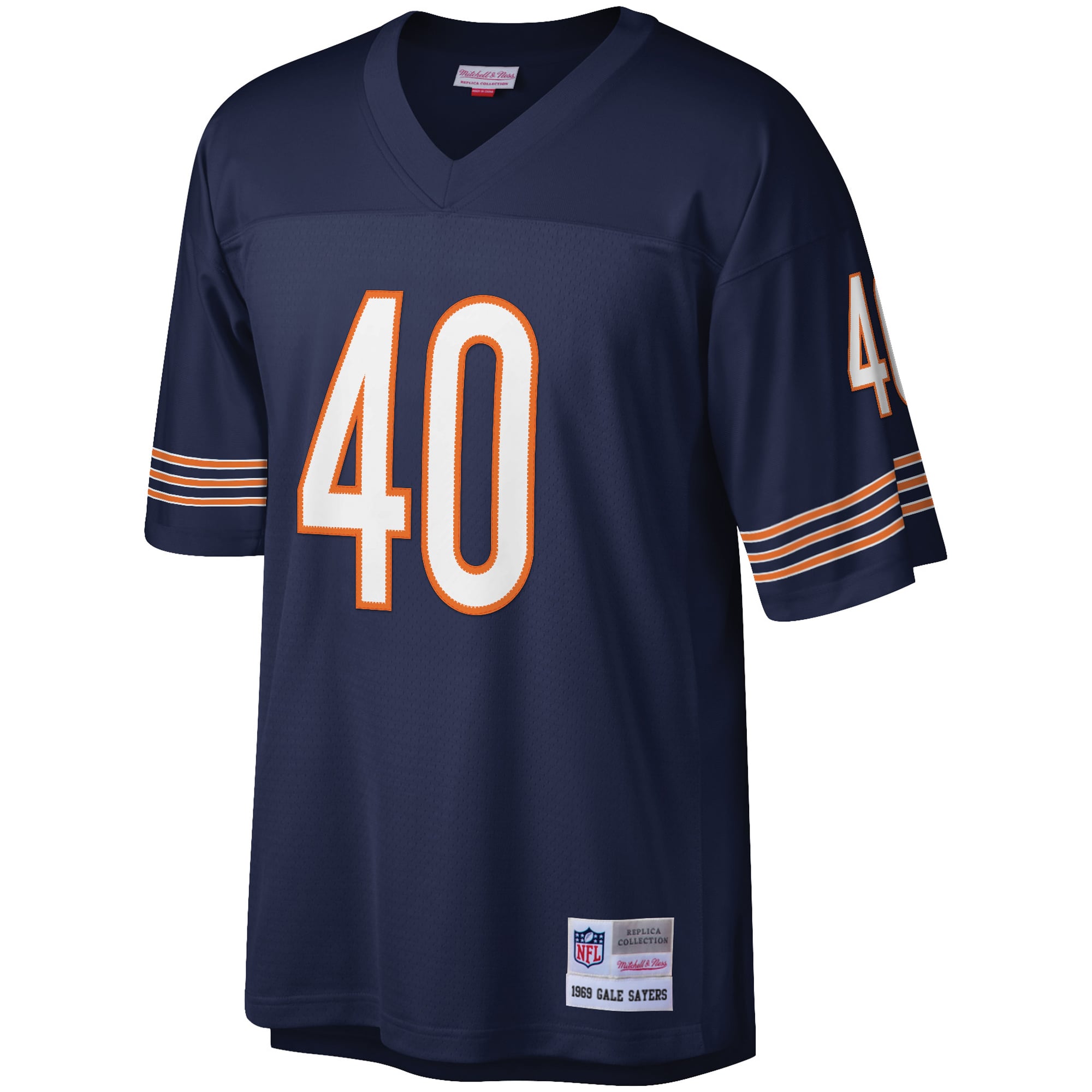 MITCHELL & NESS シカゴベアーズ SAYERS シャツ 3XL Men's Mitchell & Ness Gale Sayers Navy Chicago Bears Retired