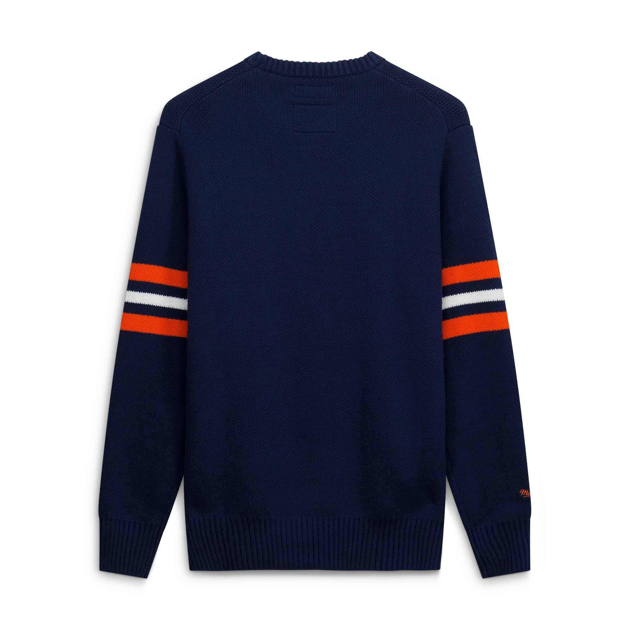 Men's Mitchell & Ness Navy Chicago Bears Head Coach Sweater