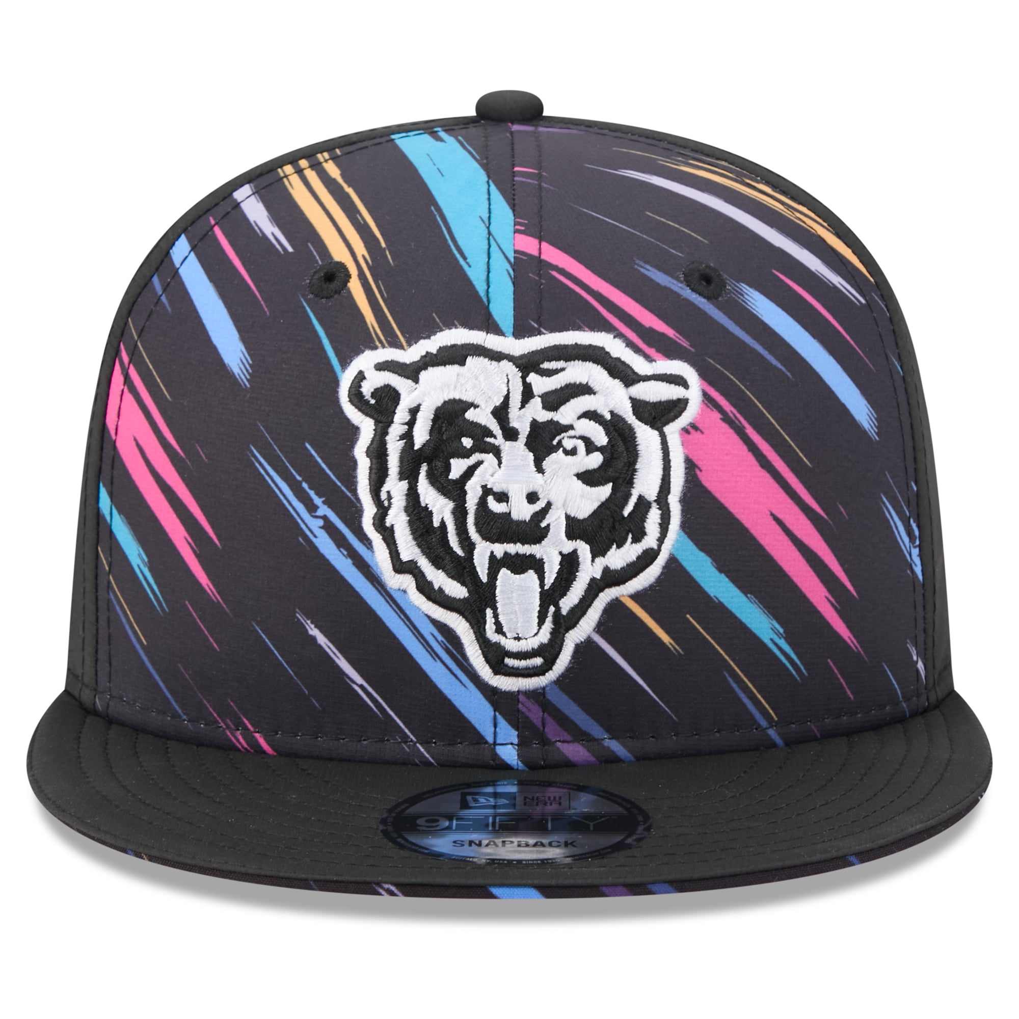 Men's New Era Black Chicago Bears 2026 NFL Crucial Catch 9FIFTY Snapback Hat
