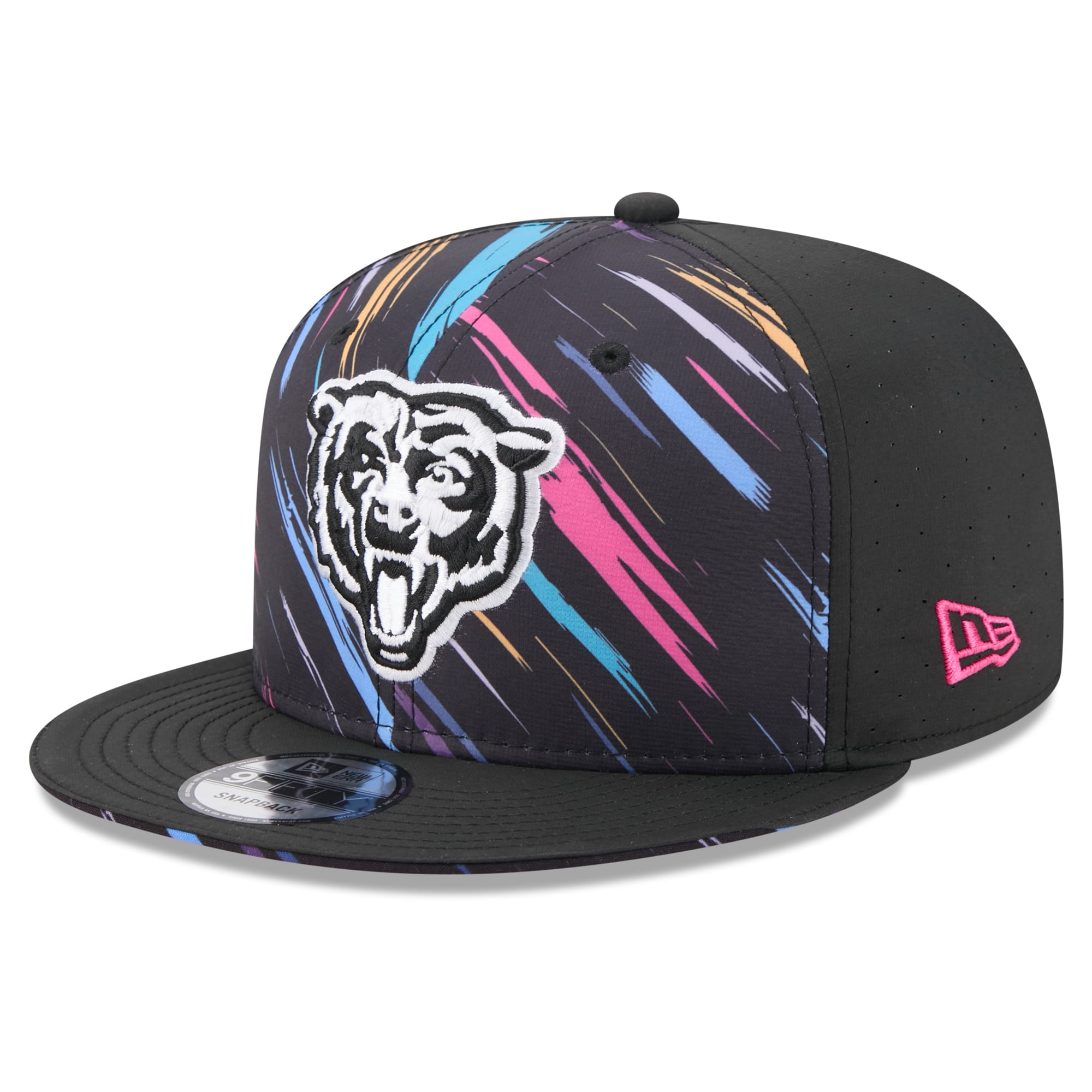 Men's New Era Black Chicago Bears 2026 NFL Crucial Catch 9FIFTY Snapback Hat