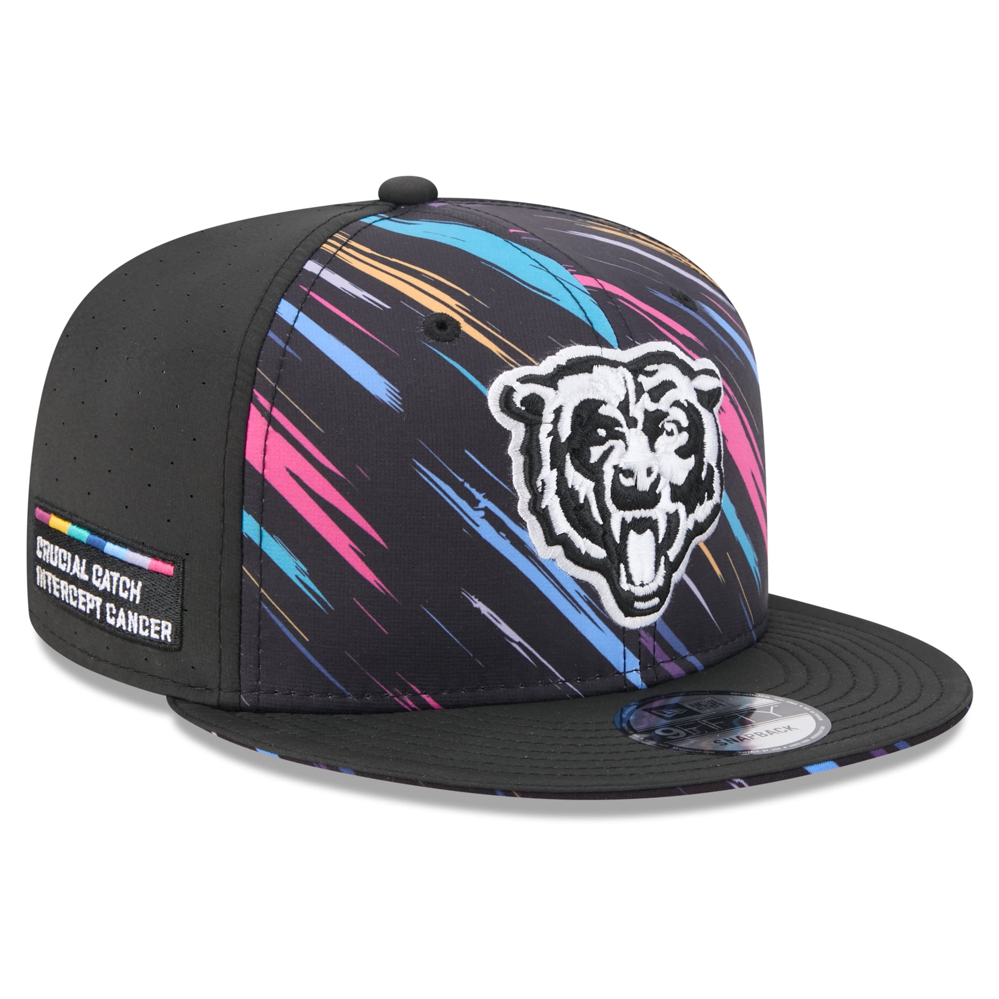 Men's New Era Black Chicago Bears 2026 NFL Crucial Catch 9FIFTY Snapback Hat