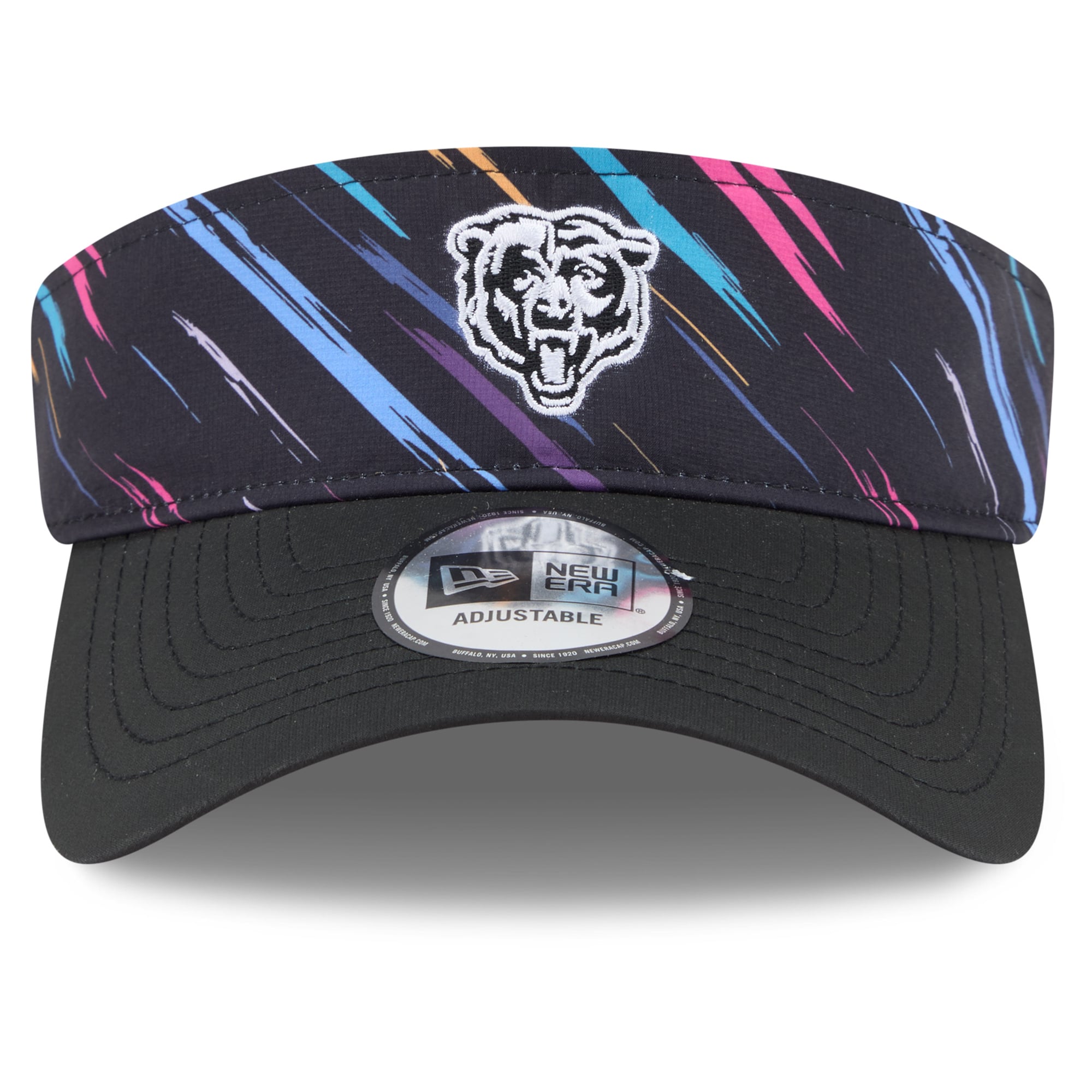 Men's New Era Black Chicago Bears 2026 NFL Crucial Catch Adjustable Visor