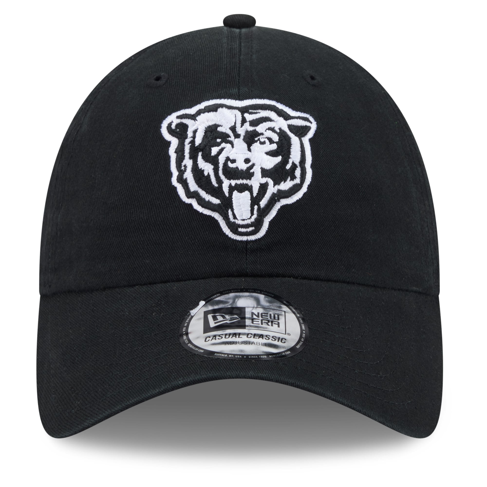 Men's New Era Black Chicago Bears 2026 NFL Crucial Catch Casual Classic Adjustable Hat