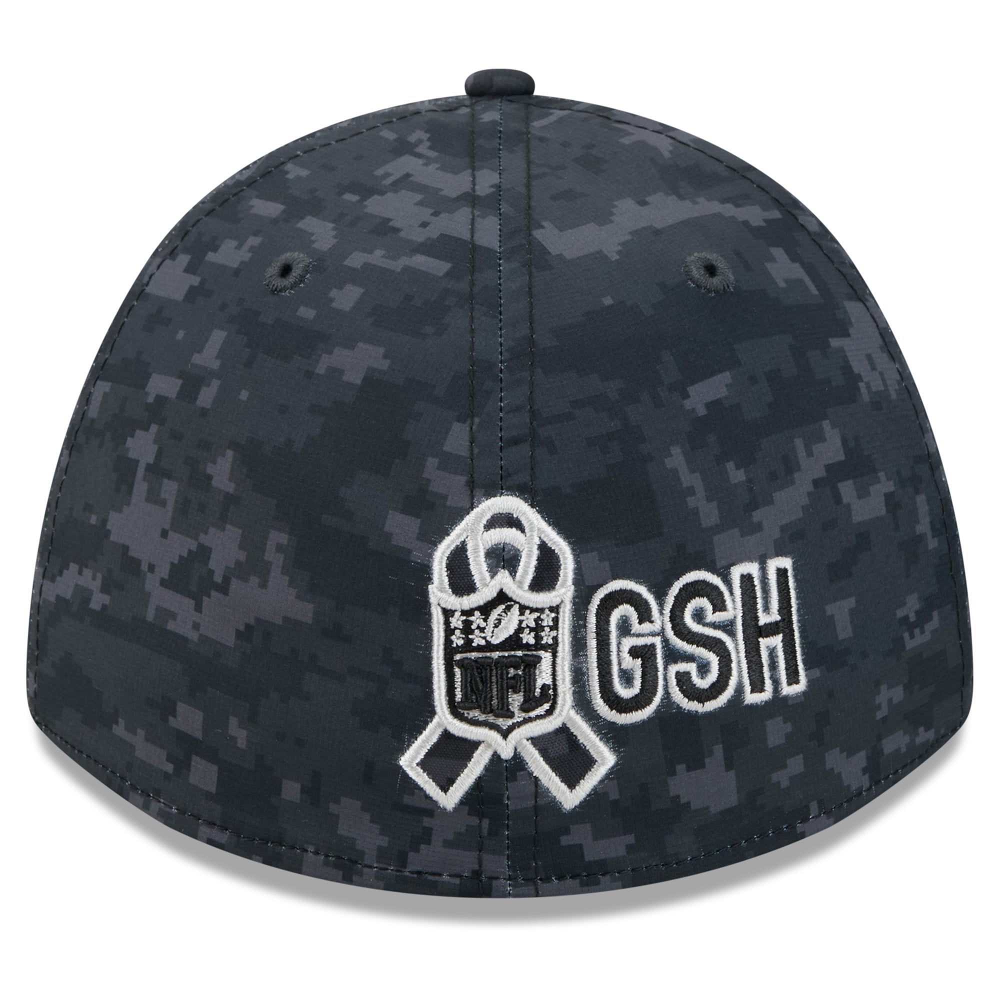 Casquette extensible New Era noire Chicago Bears 2026 Salute To Service 39THIRTY M-Crown pour homme