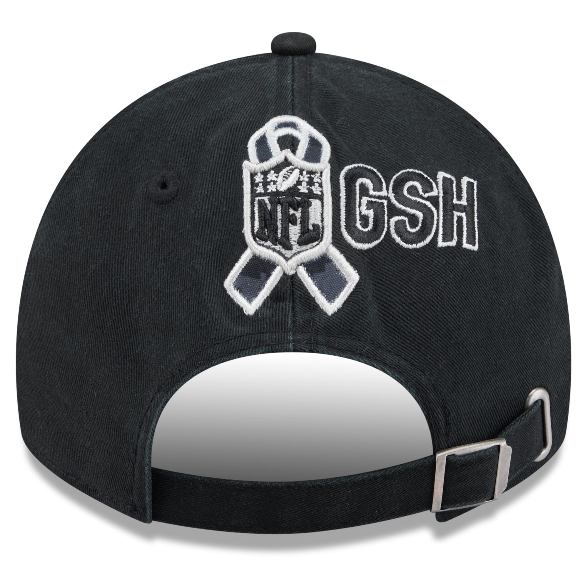 Casquette New Era noire pour homme Chicago Bears 2026 Salute To Service, style classique décontracté et ajustable