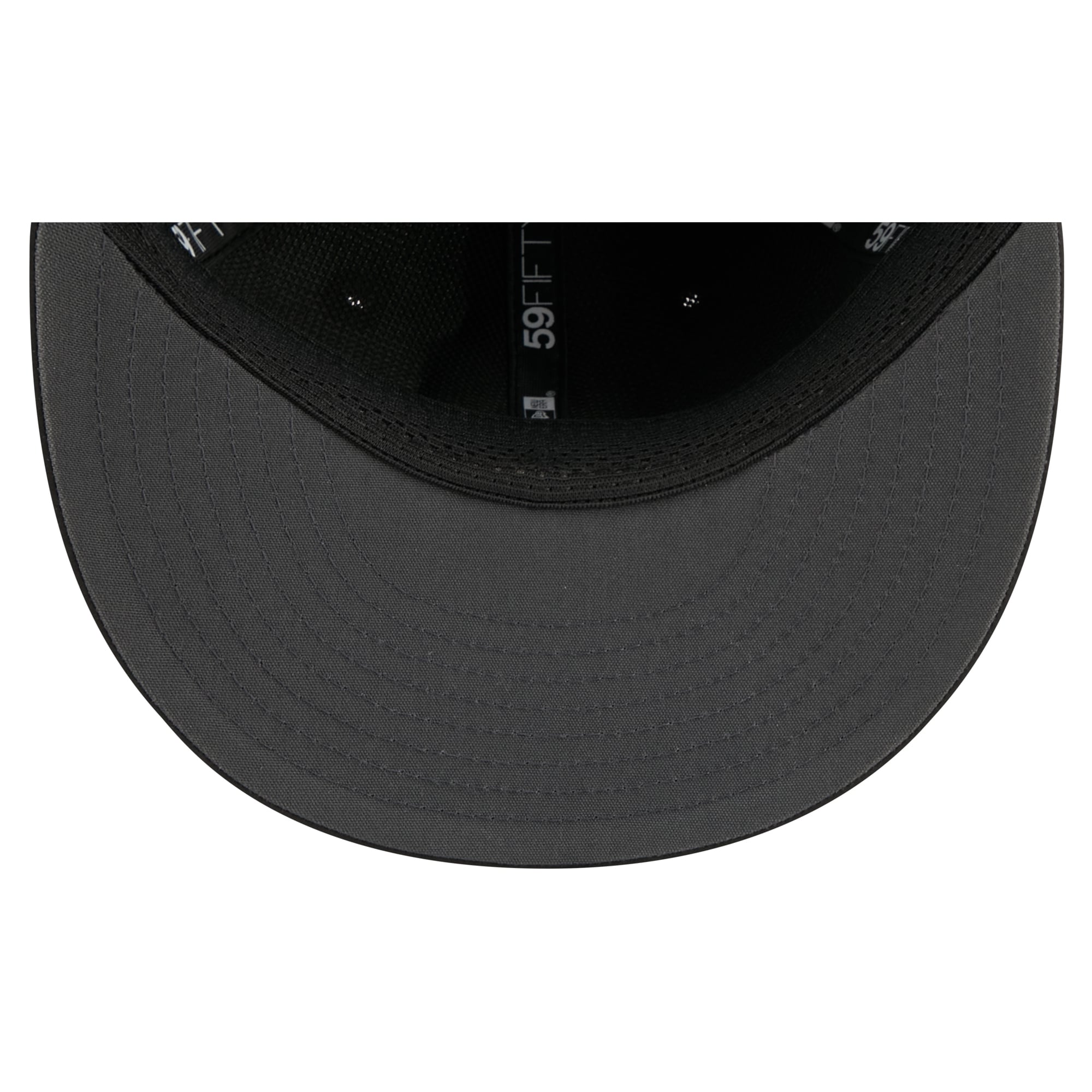 Casquette ajustée New Era noire Chicago Bears 2026 Sideline 59FIFTY pour homme