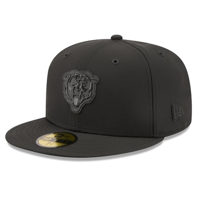 Chicago Bears New Era 2026 Sideline 59FIFTY Fitted Hat - Black