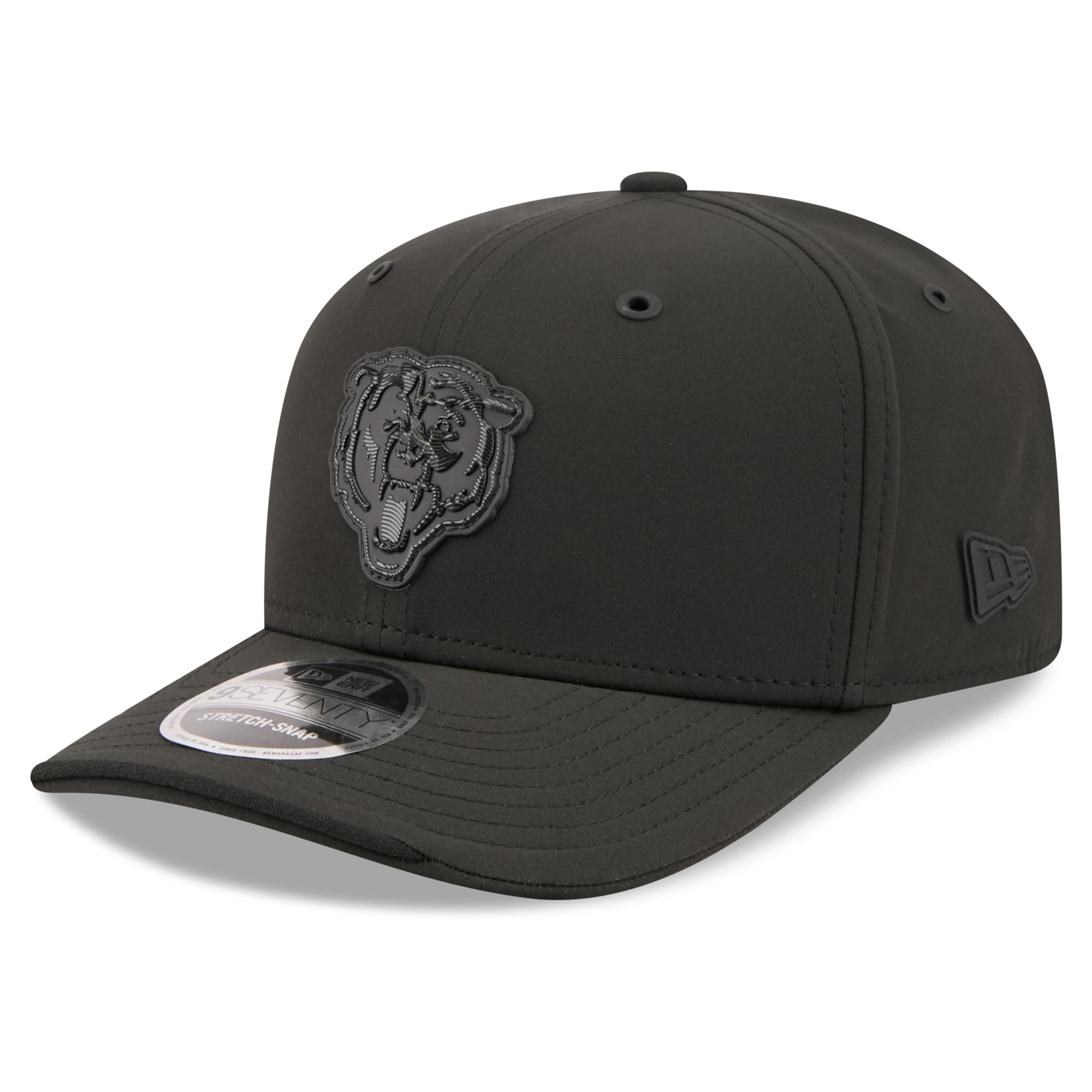 Men's New Era Black Chicago Bears 2026 Sideline 9SEVENTY Adjustable Hat